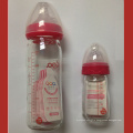 Высококачественная стеклянная бутылочка для кормления ребенка от Spg